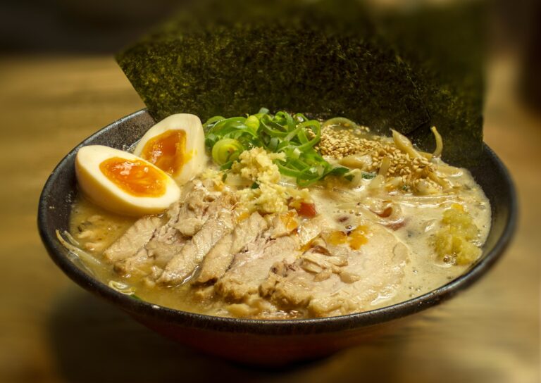 Types of Ramen: Miso Ramen. Image courtesy of George N via Flickr Commons.