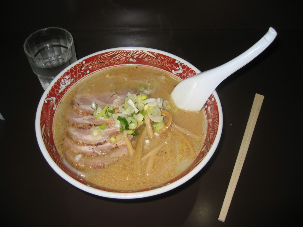 Types of Ramen: Sapporo Ramen. Image courtesy of Charlotte Marillet via Flickr Commons.