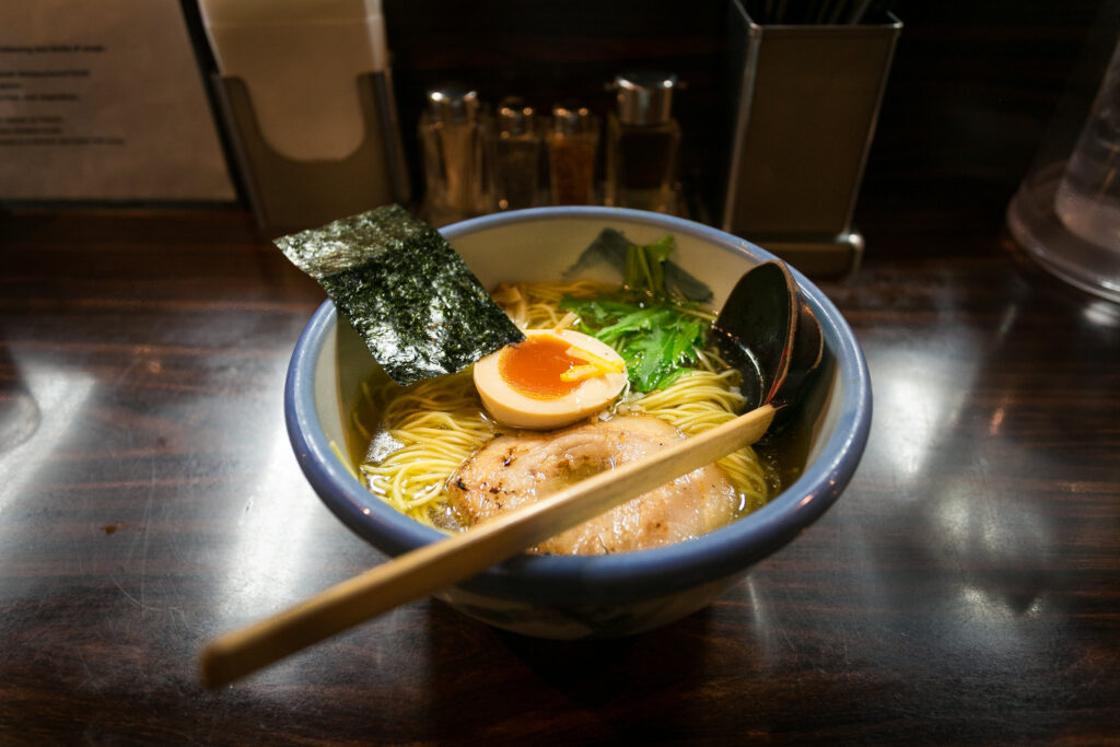 Types of Ramen: Shio Ramen. Image courtesy of City Foodsters via Flickr Commons.