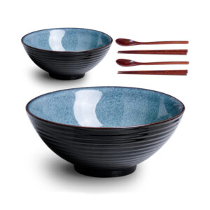 Ramen Kits: 8 Inch Ceramic Bowl Set