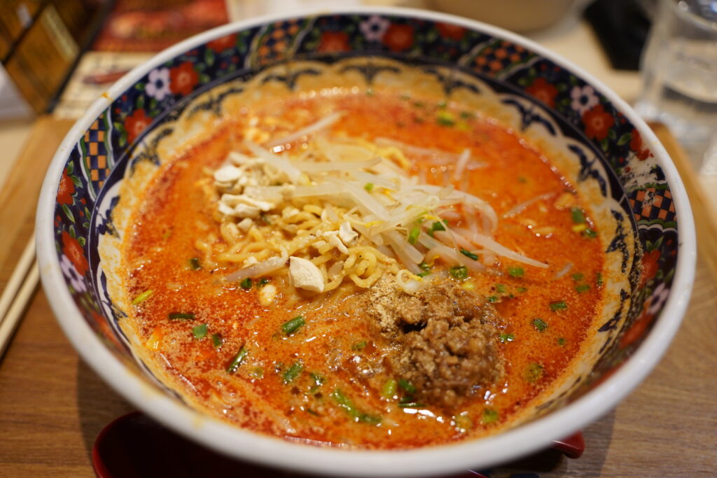 Types of Ramen: Hokkaido Curry Ramen. Image courtesy of Alpha via Flickr Commons.