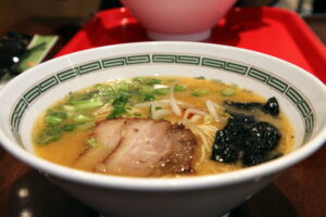 Types of Ramen: Kurumen Ramen. Image courtesy of wikipedia.