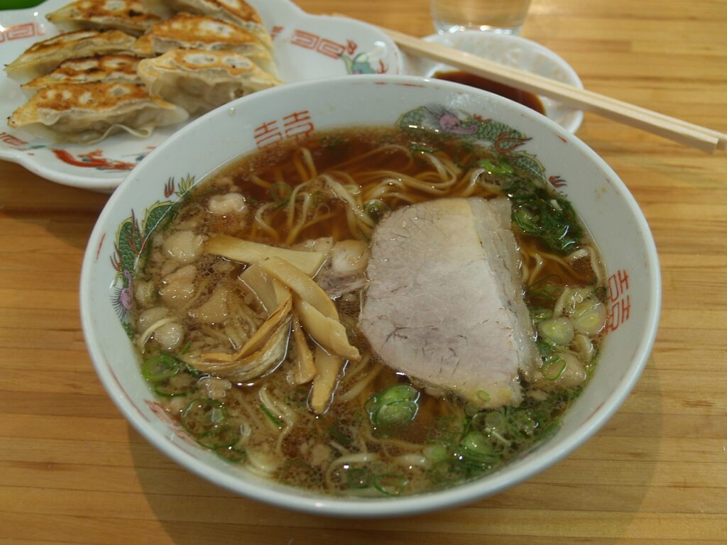 Types of Ramen: Onomichi Ramen. Image courtesy of wikipedia.