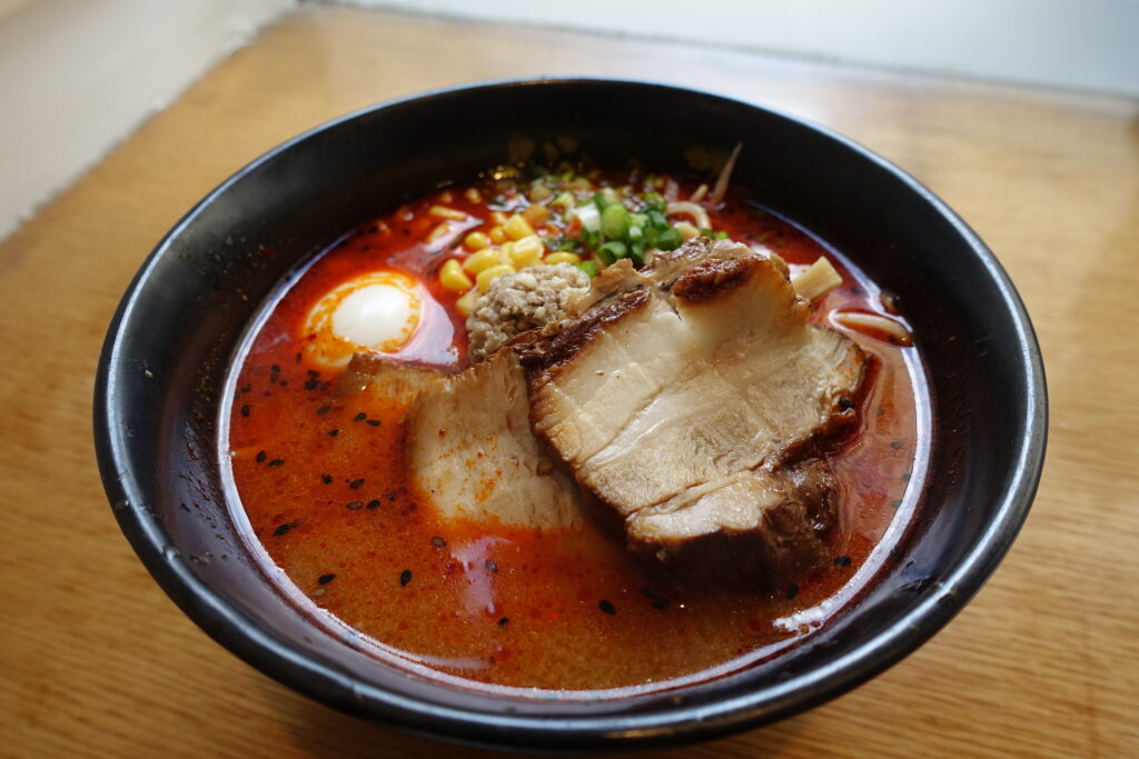 Types of Ramen: Spicy Miso Ramen. Image courtesy of Guilhem Vellut via Flickr Commons.