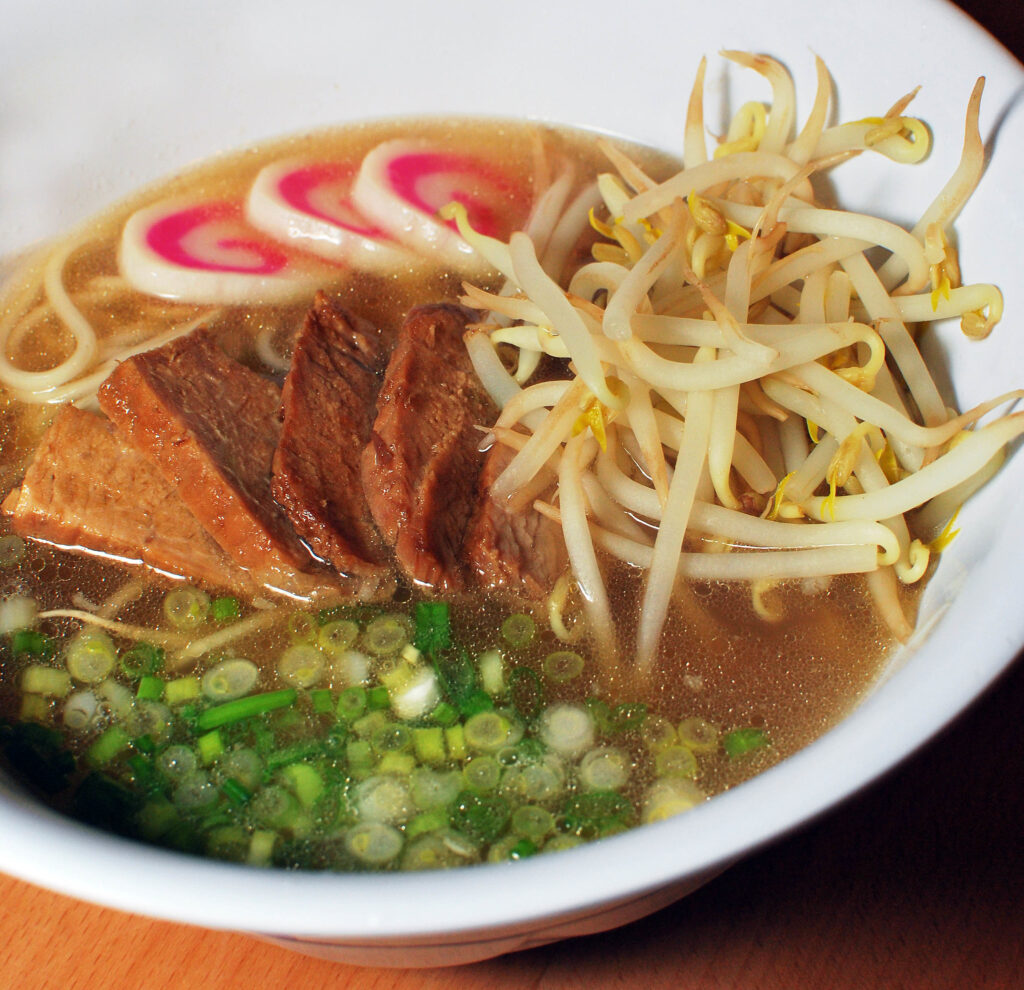 Ideas for summer and winter ramen dishes. Image courtesy of Matthew Mendoza via Flickr Commons.