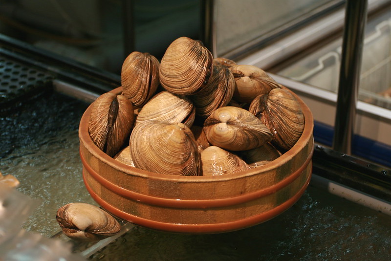 Ramen Ingredients: Toppings - Clams. Image courtesy of Jim Epler via Flickr Commons.