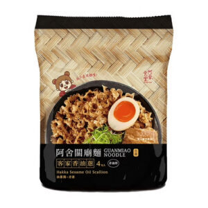A-Sha Hakka Sesame Oil Scallion Knife Cut Noodles