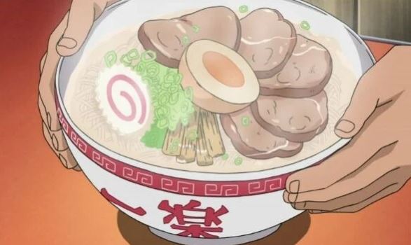 Naruto's favourite in Ichiraku Ramen, Miso Cha Shu Ramen. Image courtesy of Anime Culinary Wiki.
